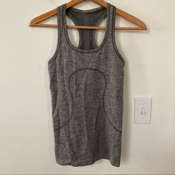 Lululemon Swiftly Tech Racerback Sparkle SIlver - Picture 5 of 8